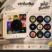 Viniloop™ | Reproductor Magnético de Vinilos