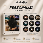 Viniloop™ | Reproductor Magnético de Vinilos